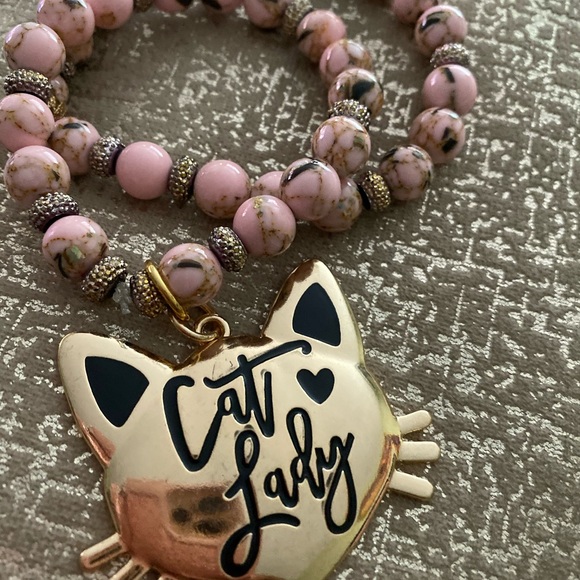 Cat lady charm bracelet - Picture 2 of 4